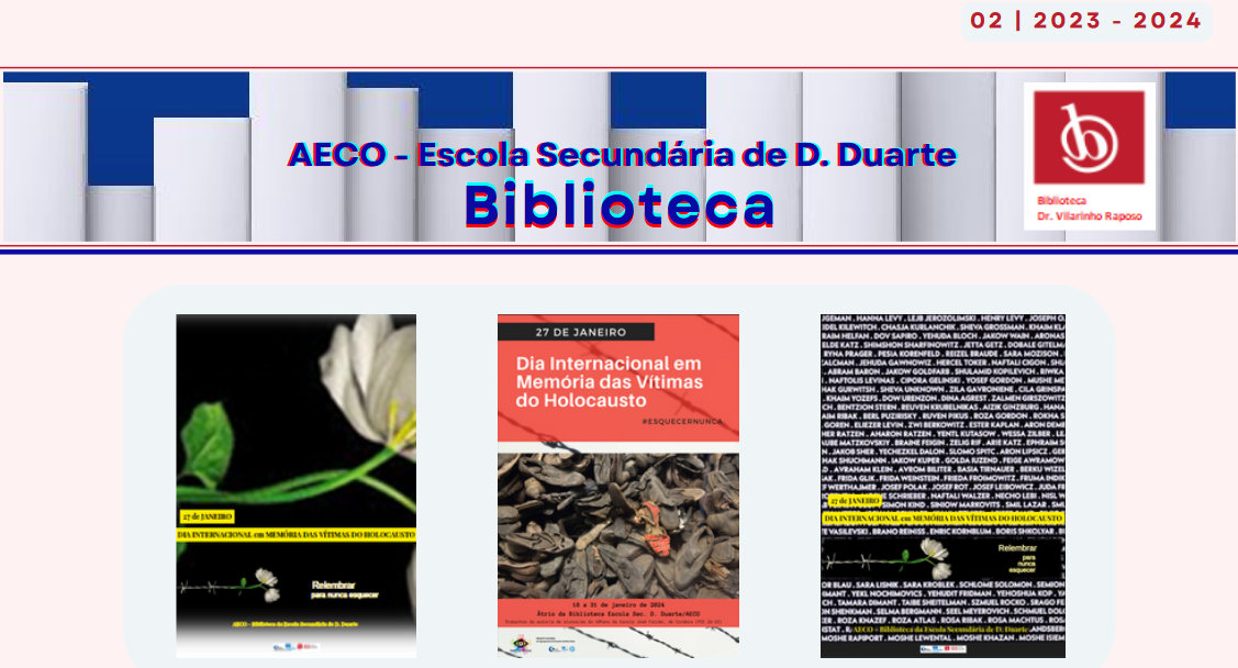 Biblioteca Newsletter 2 - Escola Secundária D. Duarte