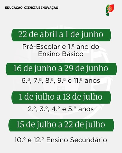 calendario matriculas